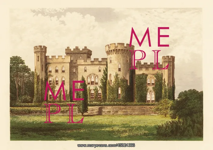 : Cholmondeley Castle, Cheshire, England : Cholmondeley Castle, Cheshire, England