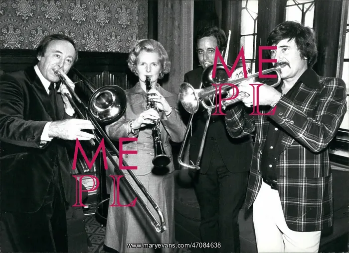 : Chris Barber, Margaret Thatcher, Dave Morgan, Kenny Ball : Chris Barber, Margaret Thatcher, Dave Morgan, Kenny Ball