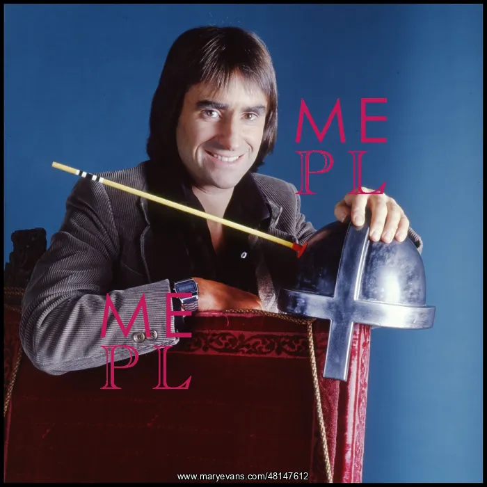  : Chris De Burgh outtake from back cover Crusader