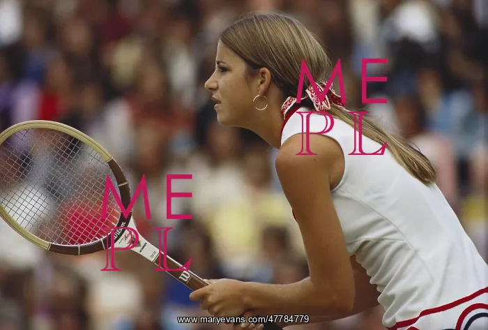 : Chris Evert at Wimbledon, 1973 : Chris Evert at Wimbledon, 1973