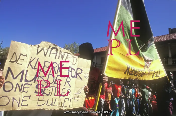: Chris Hani assassination march : Chris Hani assassination march