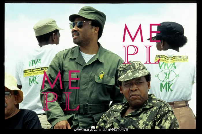 : Chris Hani and Tony Yengeni : Chris Hani and Tony Yengeni