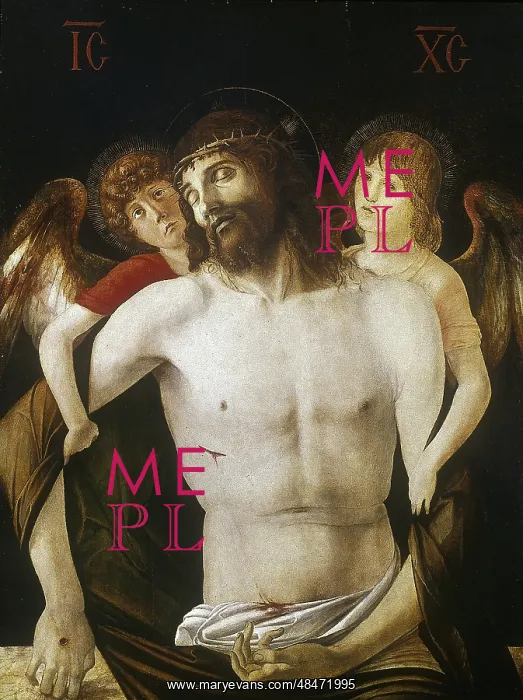 : Christ between Two Angels : the crucified Christ : Christ between Two Angels : the crucified Christ