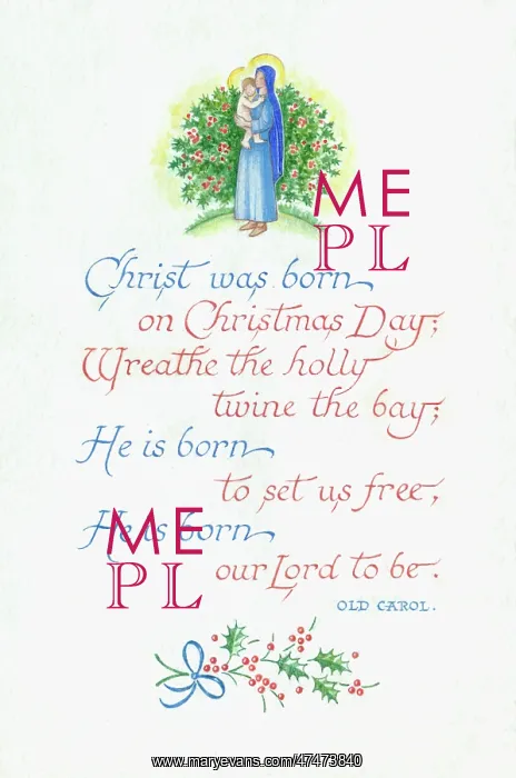  : Christ was born on Christmas Day