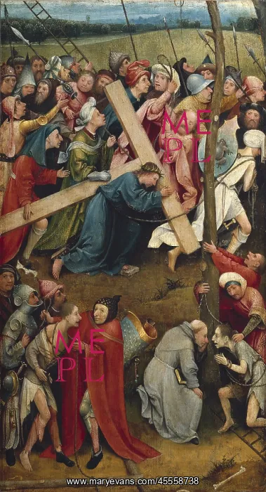 : Christ Carrying the Cross, by Bosch : Christ Carrying the Cross, by Bosch