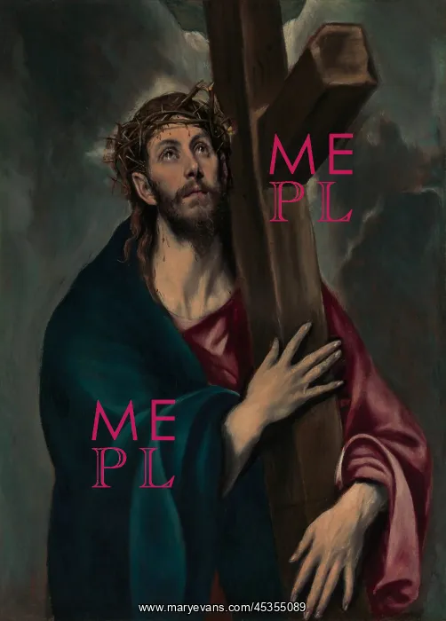 : Christ Carrying the Cross, by El Greco : Christ Carrying the Cross, by El Greco