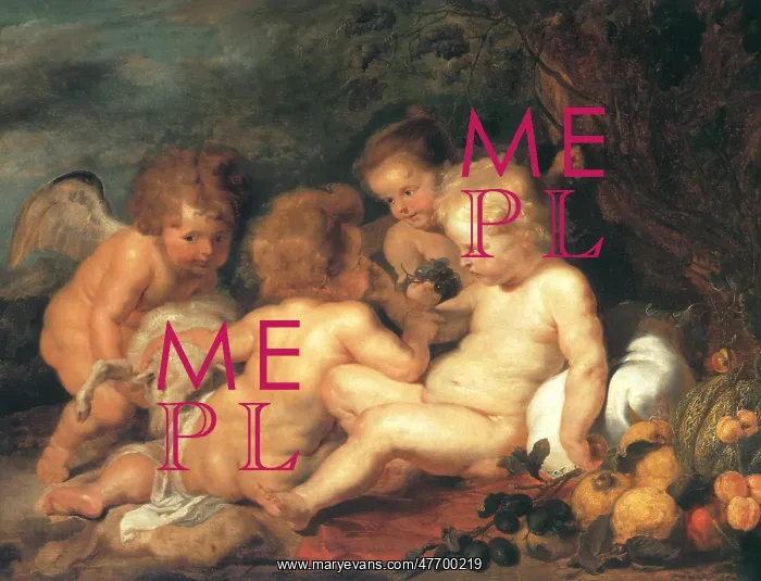  : Christ Child and Angels, by Rubens