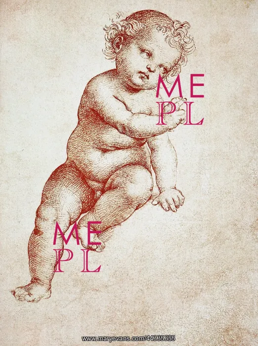 : The Christ Child, drawing by Raphael : The Christ Child, drawing by Raphael