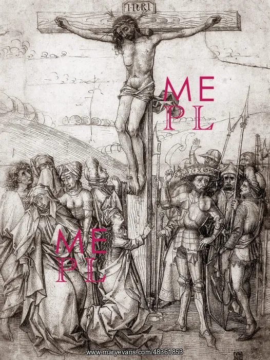 : Christ on the Cross. Master of Nuremberg, circa : Christ on the Cross. Master of Nuremberg, circa