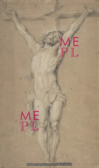 : Christ on the Cross, after Van Dyck : Christ on the Cross, after Van Dyck