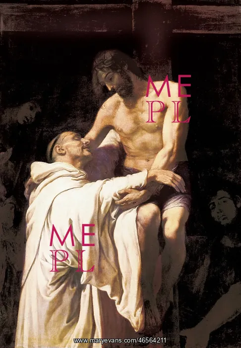 : Christ Embracing St. Bernard : Christ Embracing St. Bernard