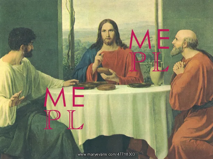 : Christ in Emmaus : Christ in Emmaus