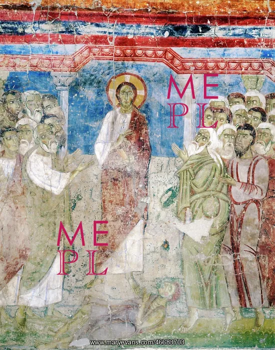 : Christ exorcises in the Synatgogue in Capernaum a demon : Christ exorcises in the Synatgogue in Capernaum a demon