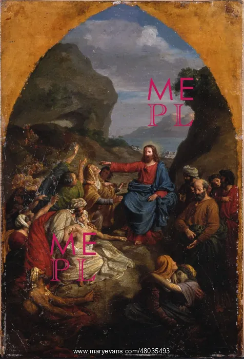 : Christ healing the sick : Christ healing the sick