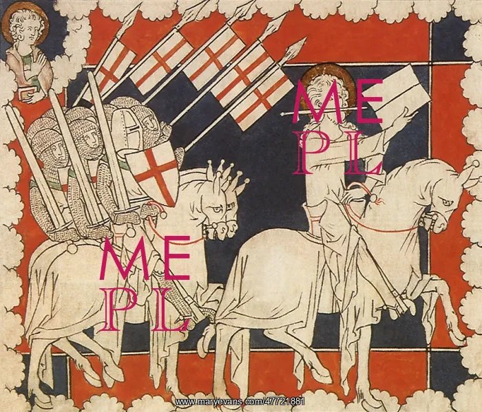  : Christ leading the Crusaders