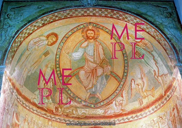  : Christ in majesty in a mondorla
