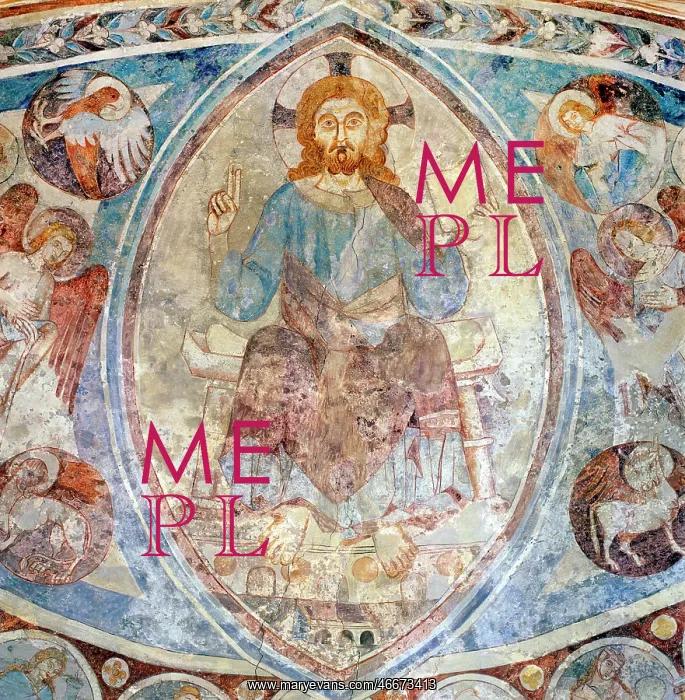 : Christ in majesty in a mondorla : Christ in majesty in a mondorla