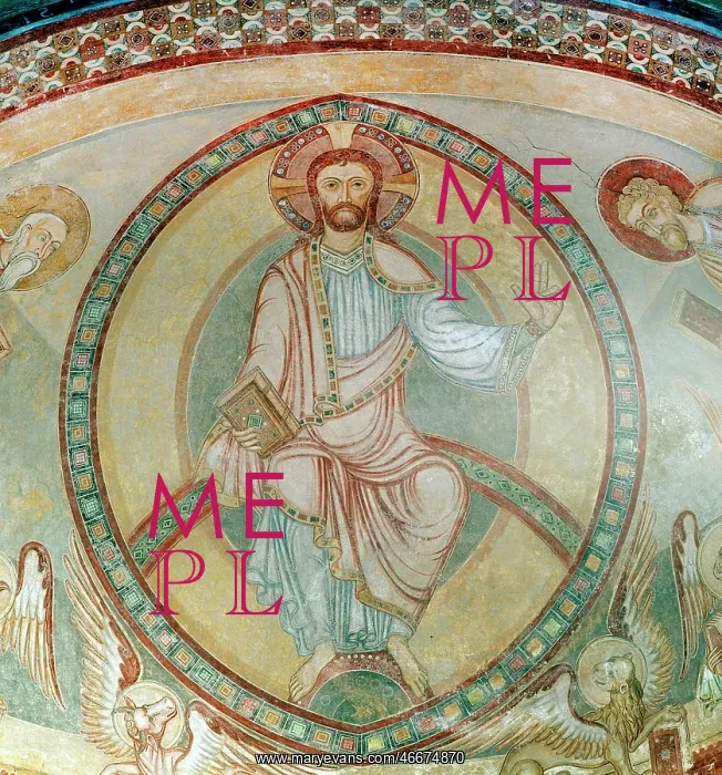 : Christ in majesty in a mondorla : Christ in majesty in a mondorla