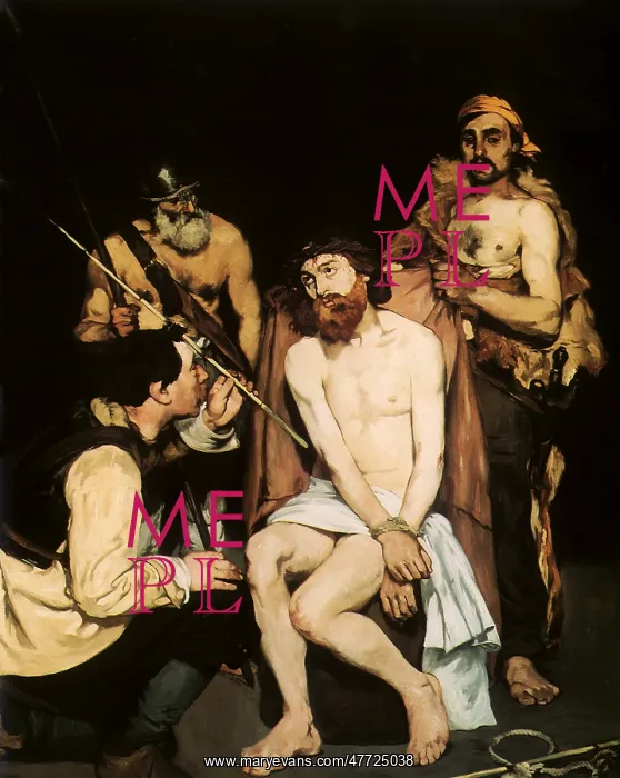  : Christ Mocked, by Manet