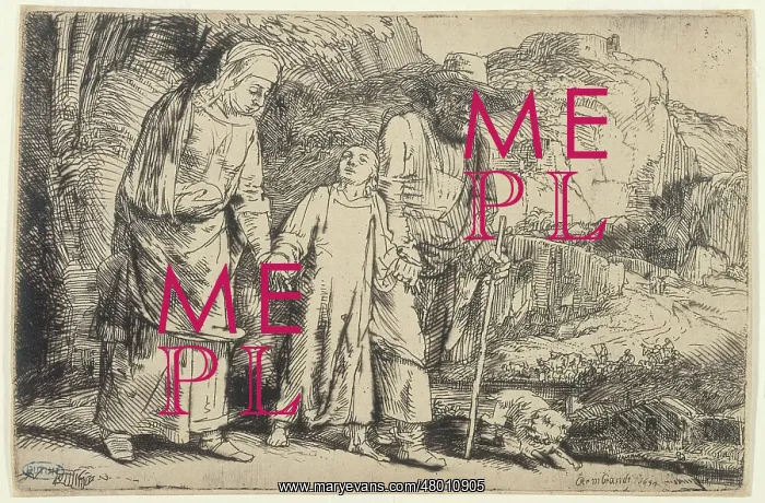 : Christ returning from the Temple : Christ returning from the Temple