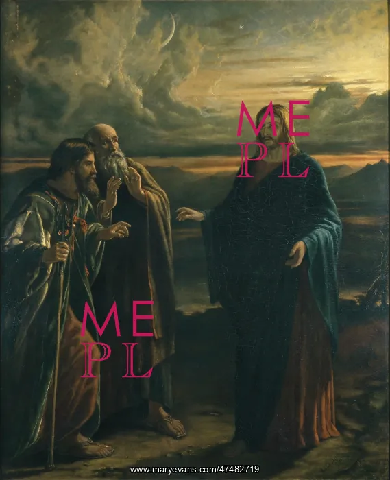 : Christ on the Road to Emmaus : Christ on the Road to Emmaus