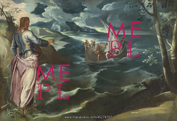 : Christ at the Sea of Galilee : Christ at the Sea of Galilee