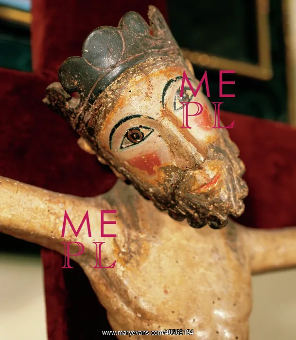: Christ. Second half of the 3th century. From Solsona : Christ. Second half of the 3th century. From Solsona