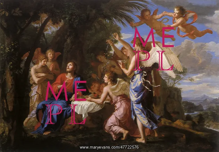  : Christ Served by the Angels