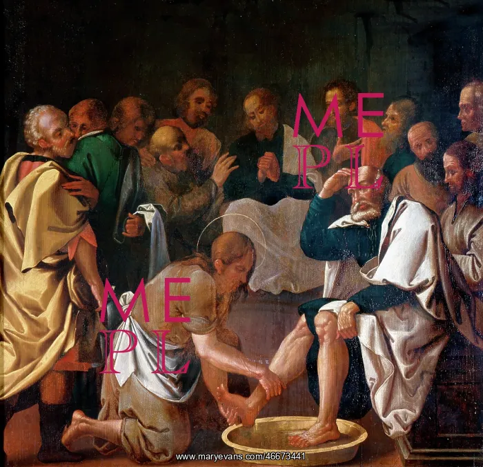 : Christ washing the feet of the Apostles : Christ washing the feet of the Apostles