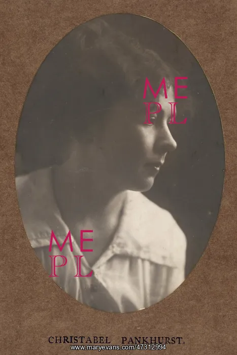: CHRISTABEL PANKHURST : CHRISTABEL PANKHURST