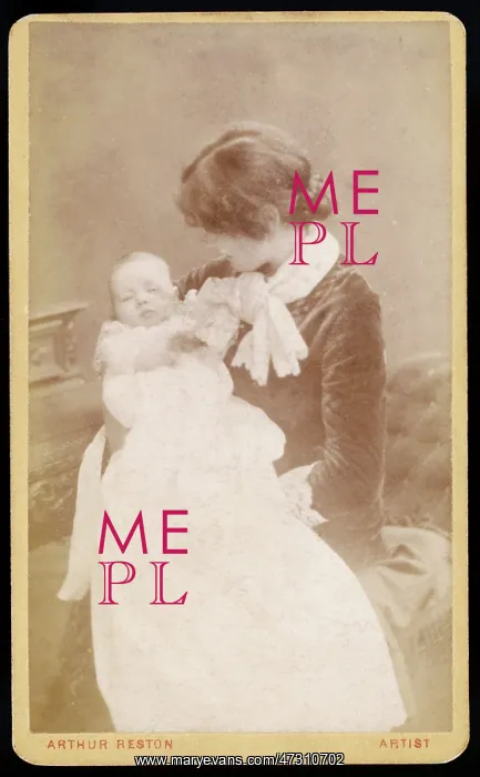 : Christabel Pankhurst as a baby : Christabel Pankhurst as a baby
