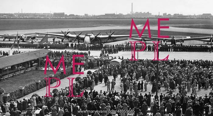 : Christening of the Junkers G 38 General Field : Christening of the Junkers G 38 General Field