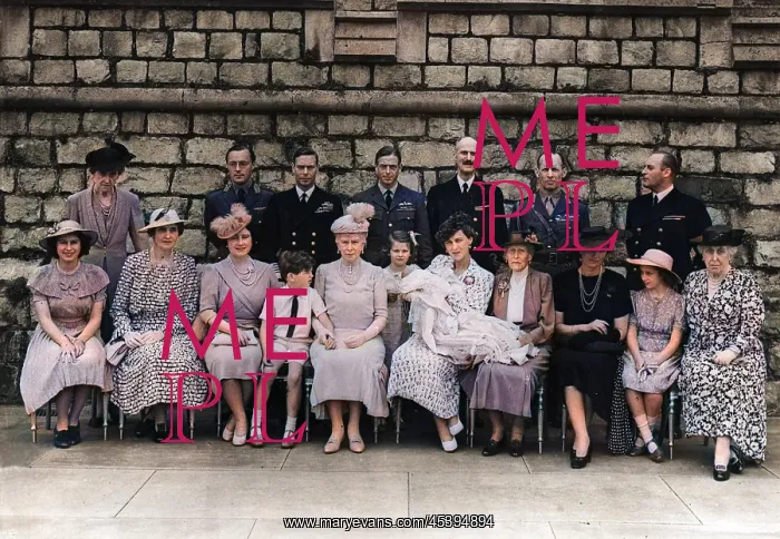 : Christening of Prince Michael of Kent : Christening of Prince Michael of Kent