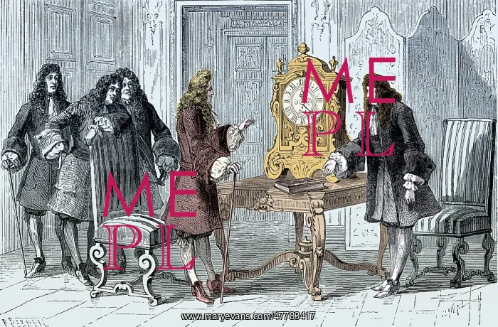 : Christiaan Huygens, Pendulum Clock : Christiaan Huygens, Pendulum Clock