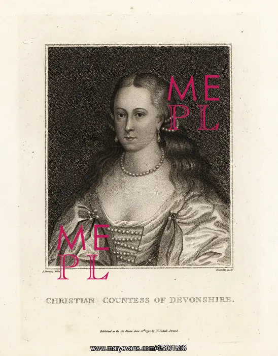  : Christian Cavendish, Countess of Devonshire