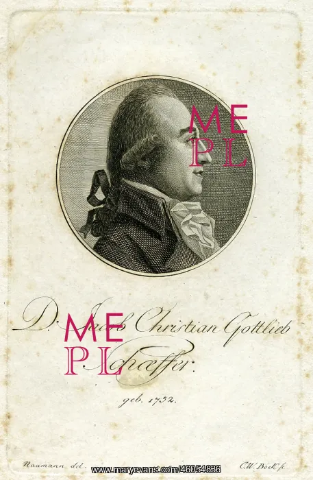 : Christian Gottlieb von Schaeffer : Christian Gottlieb von Schaeffer