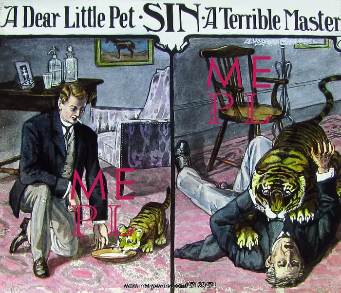  : A Christian morality message Victorian period