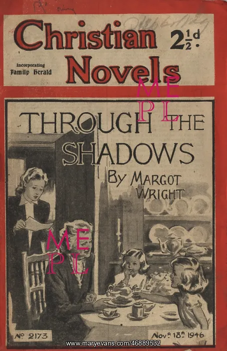 : Christian Novels - Through the Shadows, by Margot Wright : Christian Novels - Through the Shadows, by Margot Wright