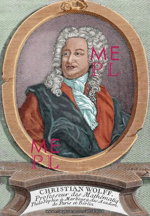  : Christian Wolff (1679-1754). German philosopher