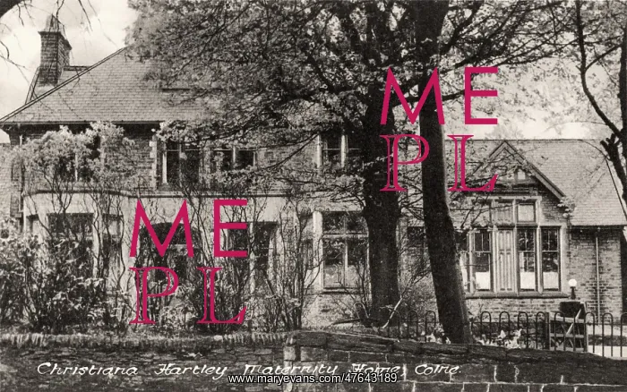 : Christiana Hartley Maternity Home, Colne, Lancashire : Christiana Hartley Maternity Home, Colne, Lancashire
