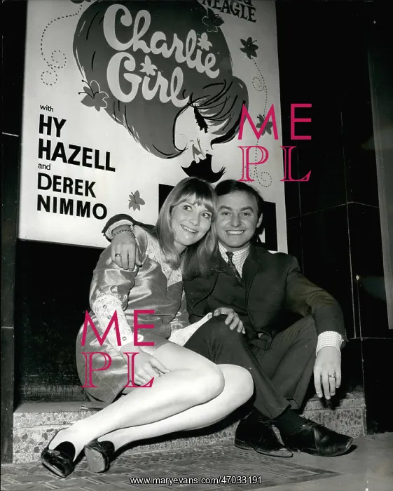  : Christine Holmes, Gerry Marsden, in Charlie Girl, London