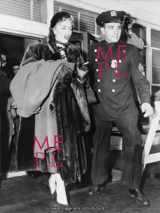 : Christine Jorgensen, made her debut to the press : Christine Jorgensen, made her debut to the press