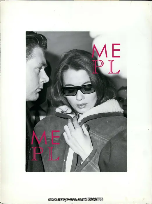 : Christine Keeler in dark glasses : Christine Keeler in dark glasses