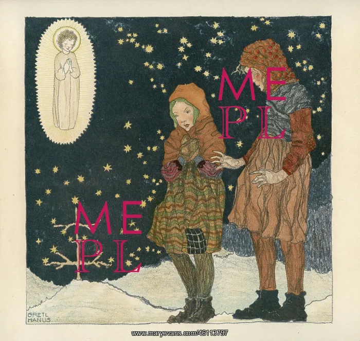  : Christmas. Silent Night, Holy Night [by Gretl Hanus]
