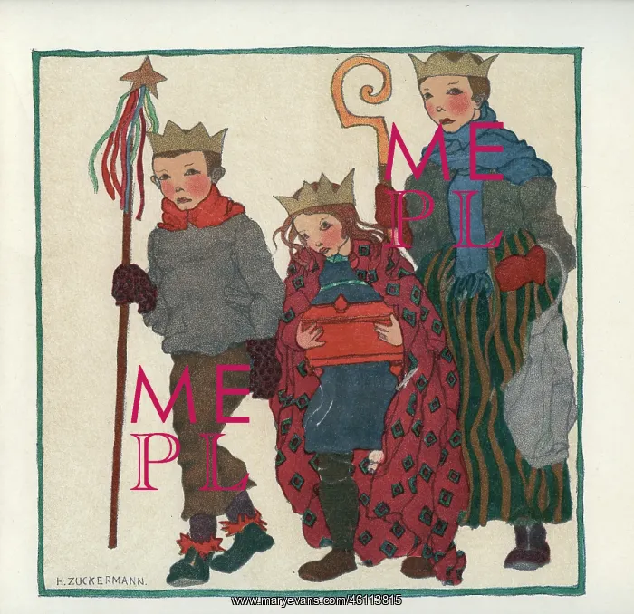  : Christmas. Three Kings (The Magi) [by Herta Zuckermann]