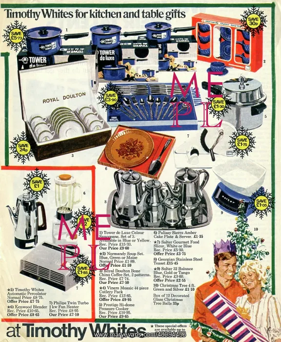 : Christmas advertisement for Timothy Whites : Christmas advertisement for Timothy Whites
