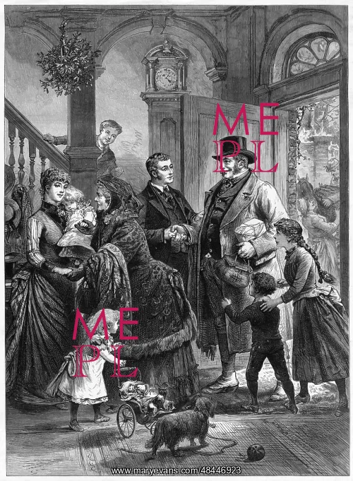  : Christmas Arrival of the Old Folks