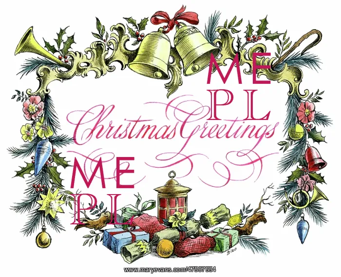 : Christmas border design : Christmas border design