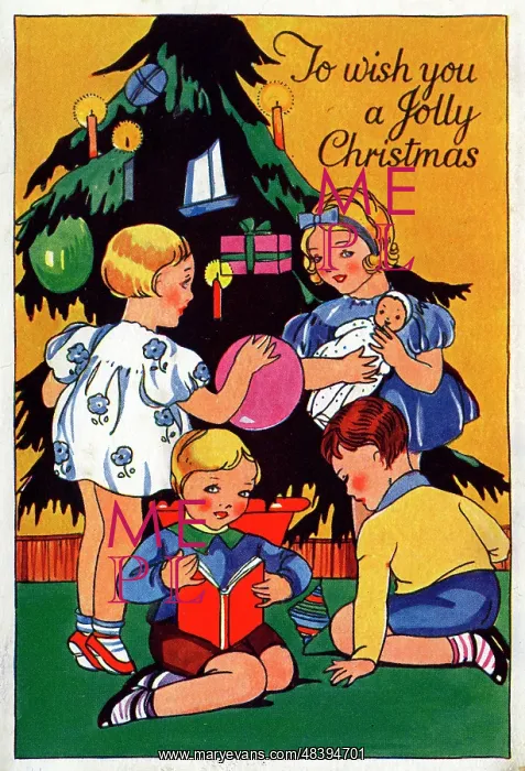  : Christmas card - Jolly Christmas