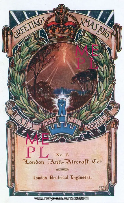 : Christmas card, London Electrical Engineers : Christmas card, London Electrical Engineers